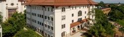 aerial photo of the Graduate School building